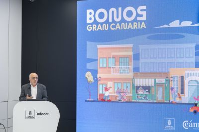 El Cabildo activa un programa de Bonos de Consumo con 500.000 euros para impulsar el comercio local con la Cámara de Comercio como entidad gestora