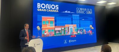 El Cabildo activa un programa de Bonos de Consumo con 500.000 euros para impulsar el comercio local con la Cámara de Comercio como entidad gestora