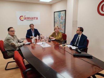 La Cámara de Comercio de Ucrania contacta con la Cámara de Gran Canaria interesada por las posibilidades de inversión en la Isla 